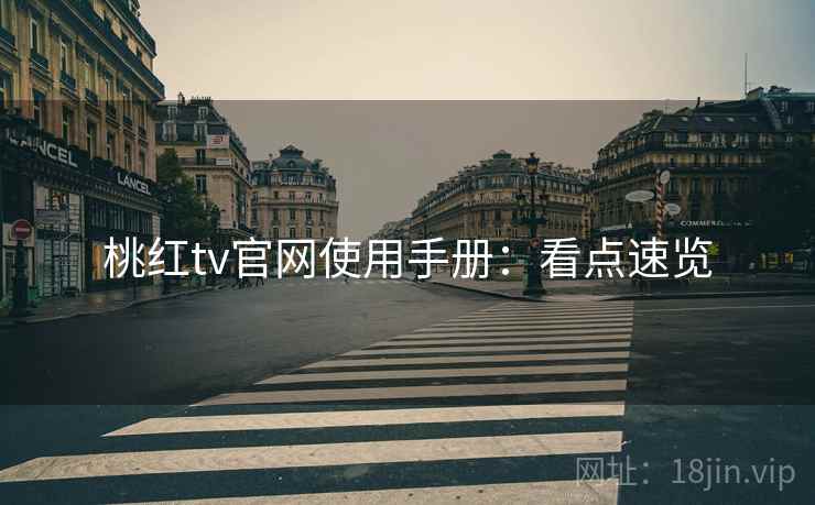 桃红tv官网使用手册：看点速览